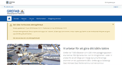 Desktop Screenshot of grefab.se